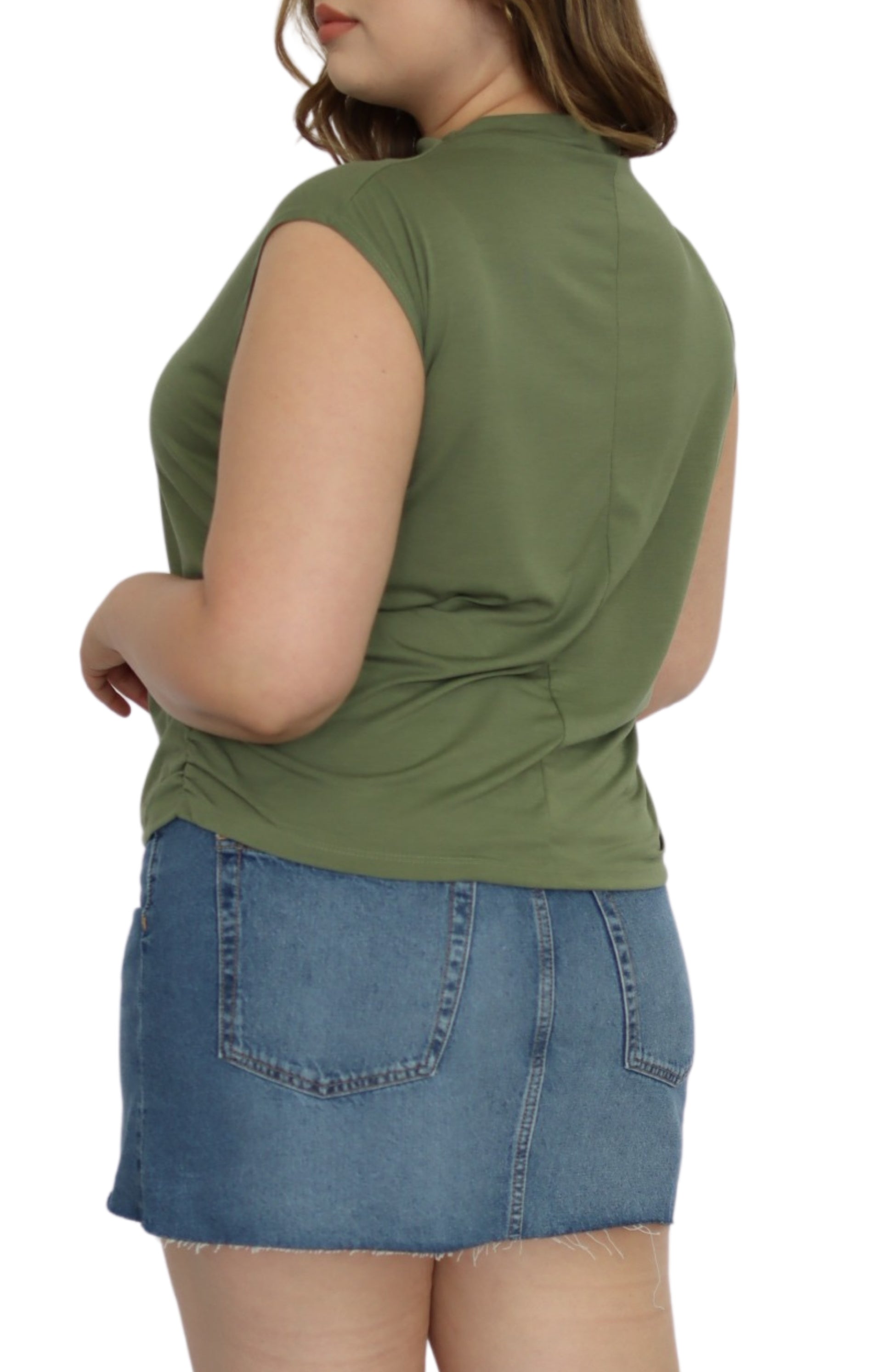 Mock Neck Knit Top - THOROUGH WARDROBE