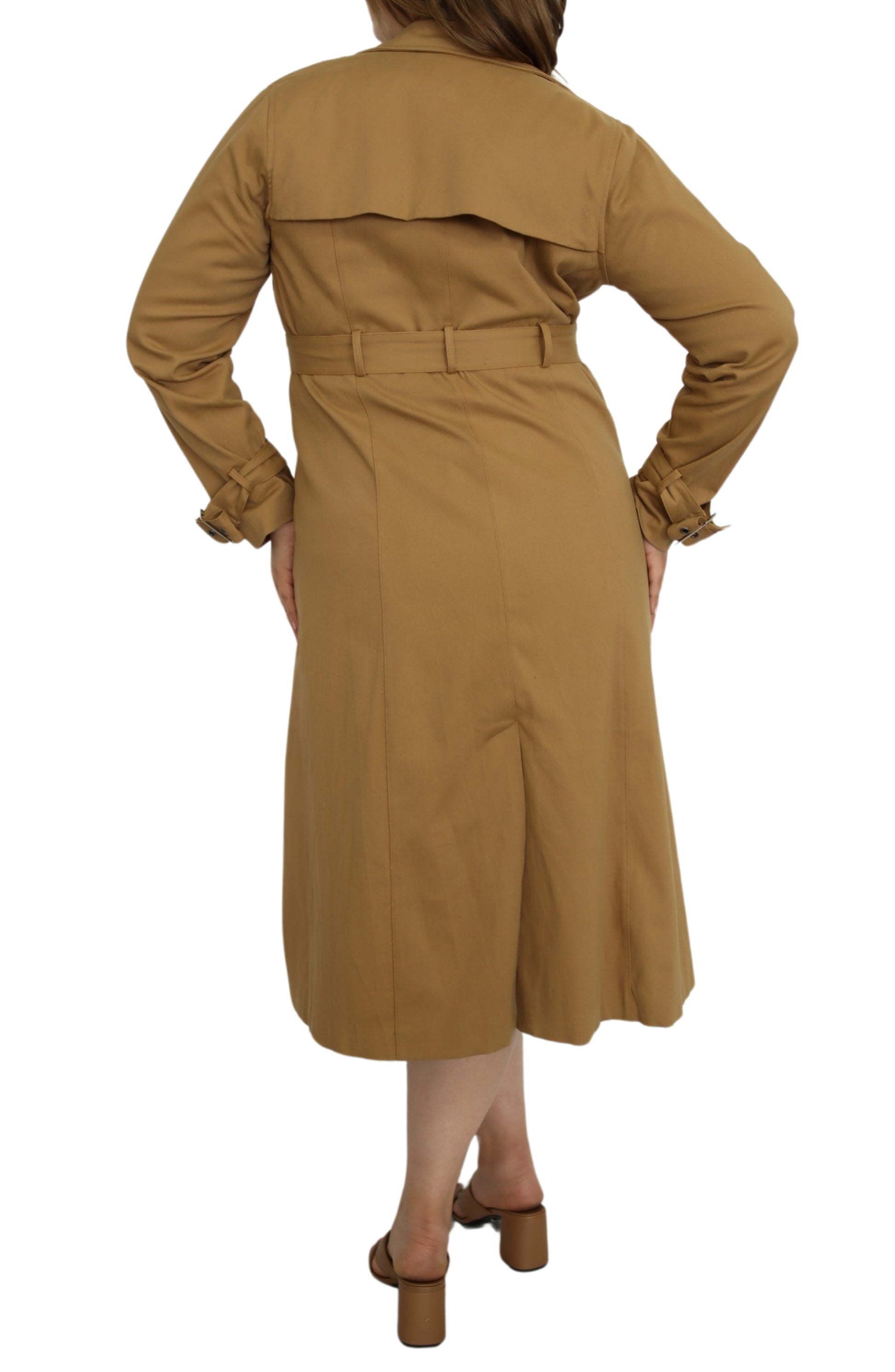 Belted Trench Coat - THOROUGH WARDROBE