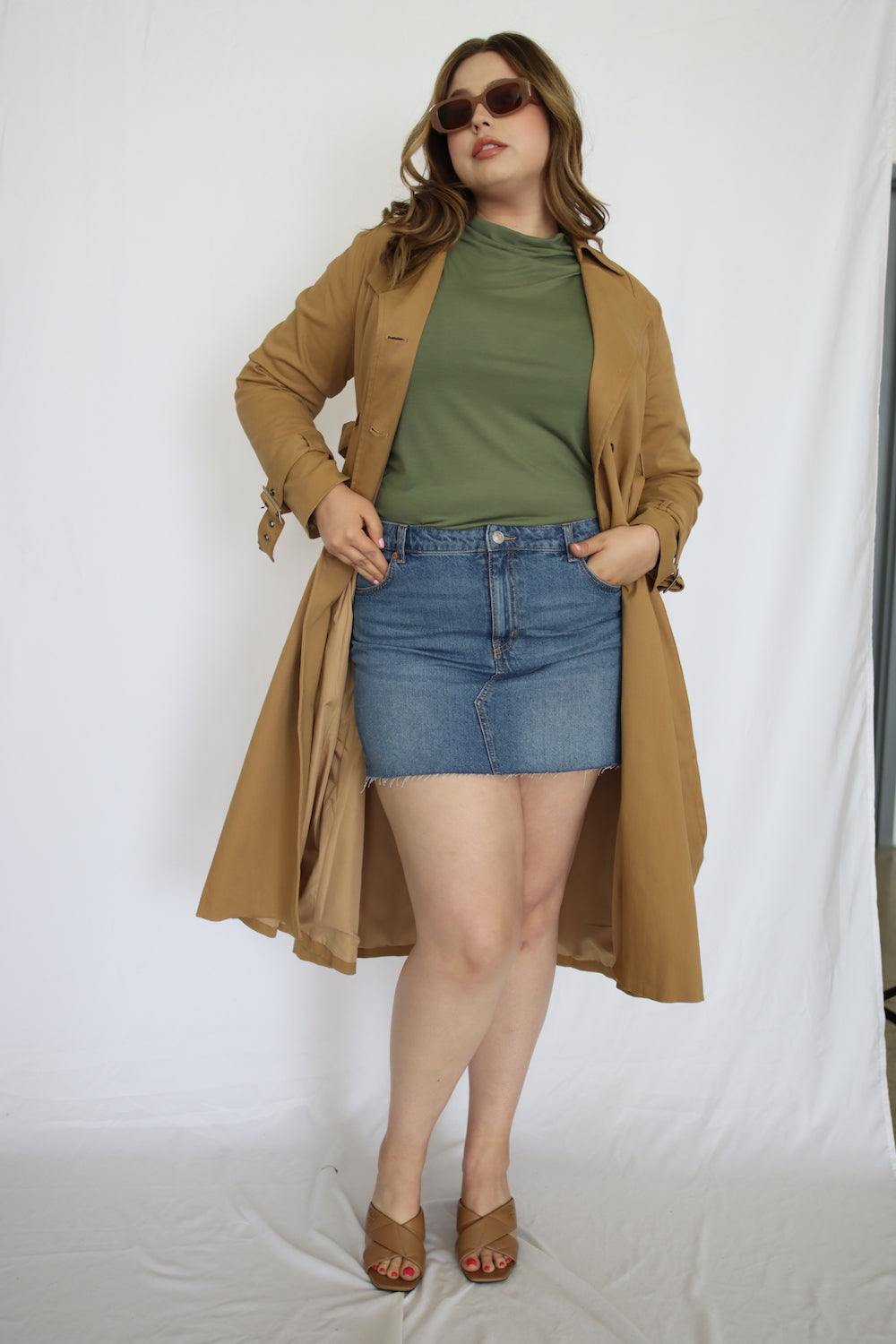 Belted Trench Coat