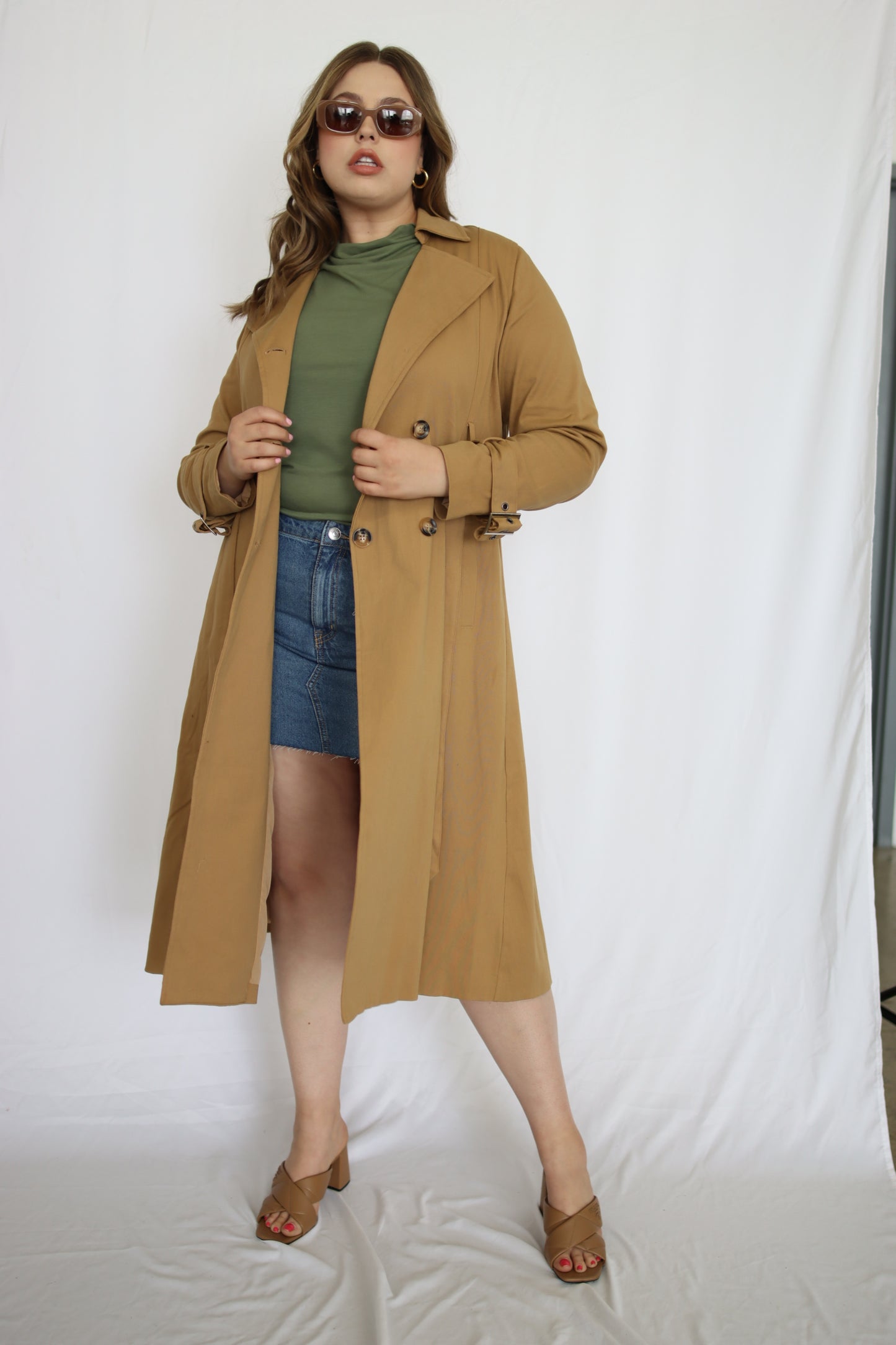 Belted Trench Coat