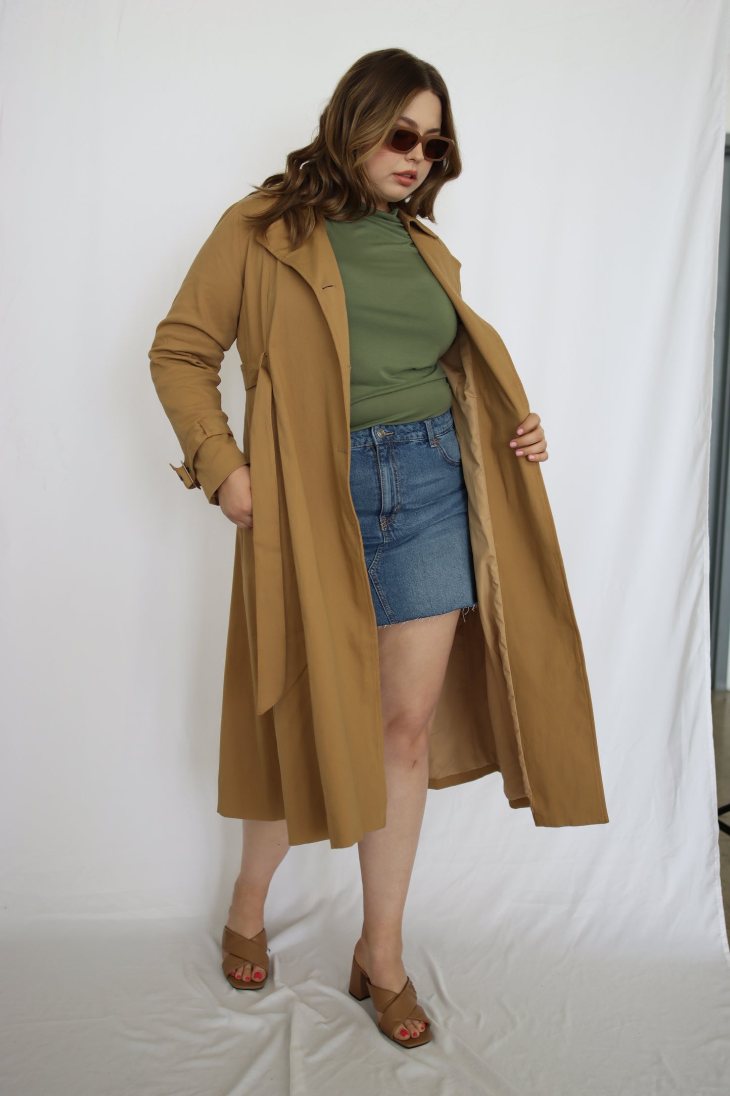 Belted Trench Coat