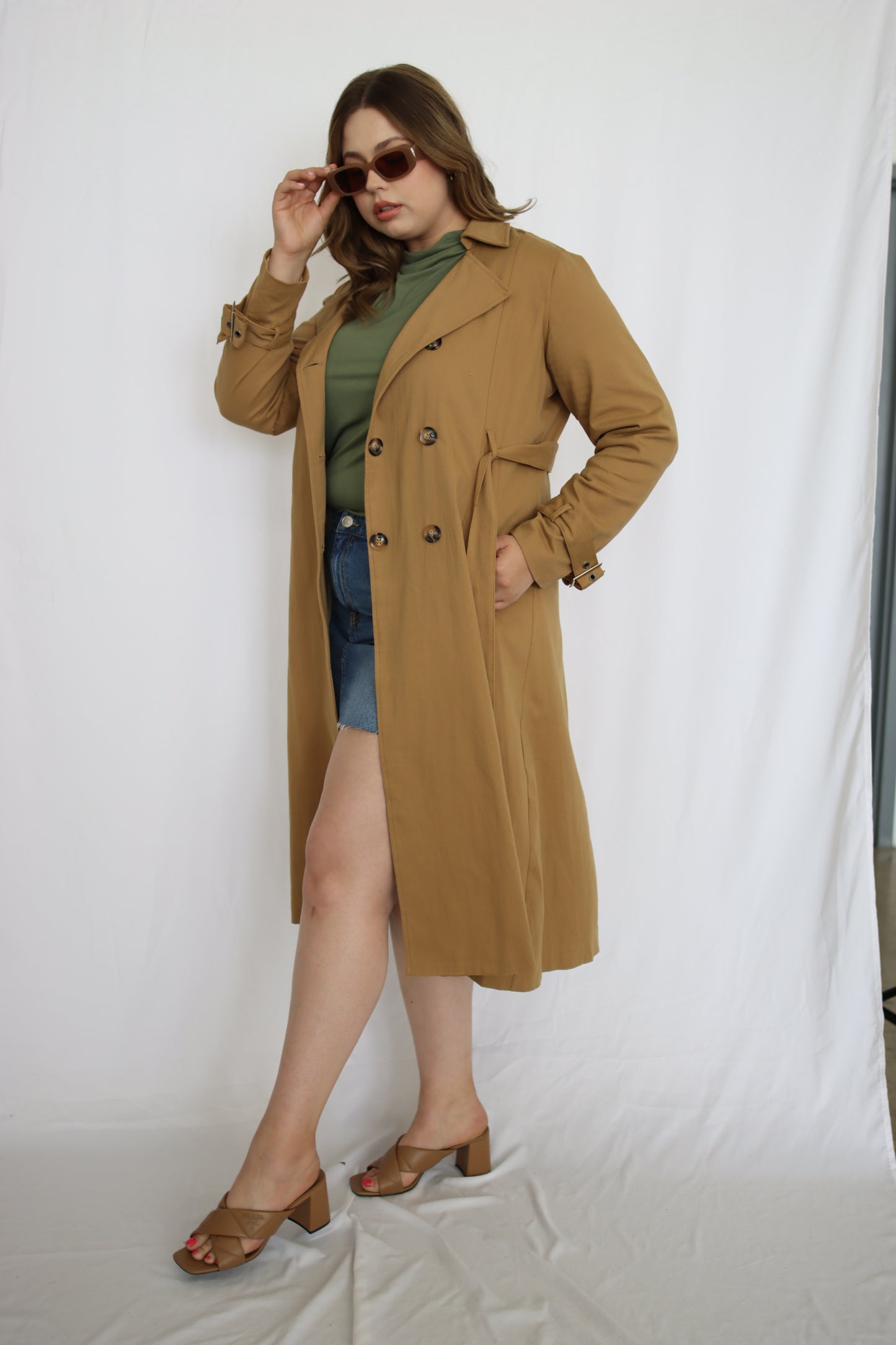 Belted Trench Coat