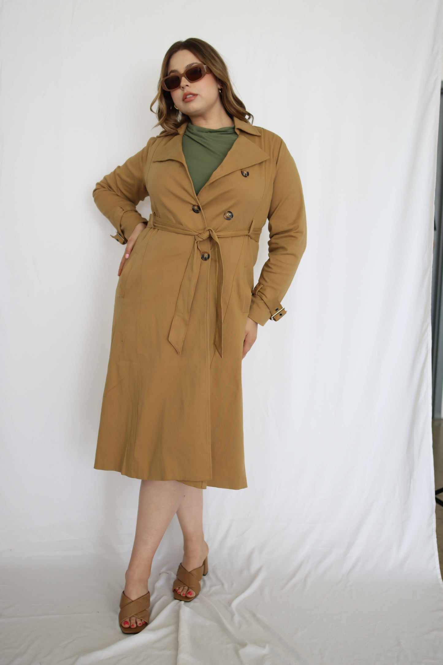 Belted Trench Coat