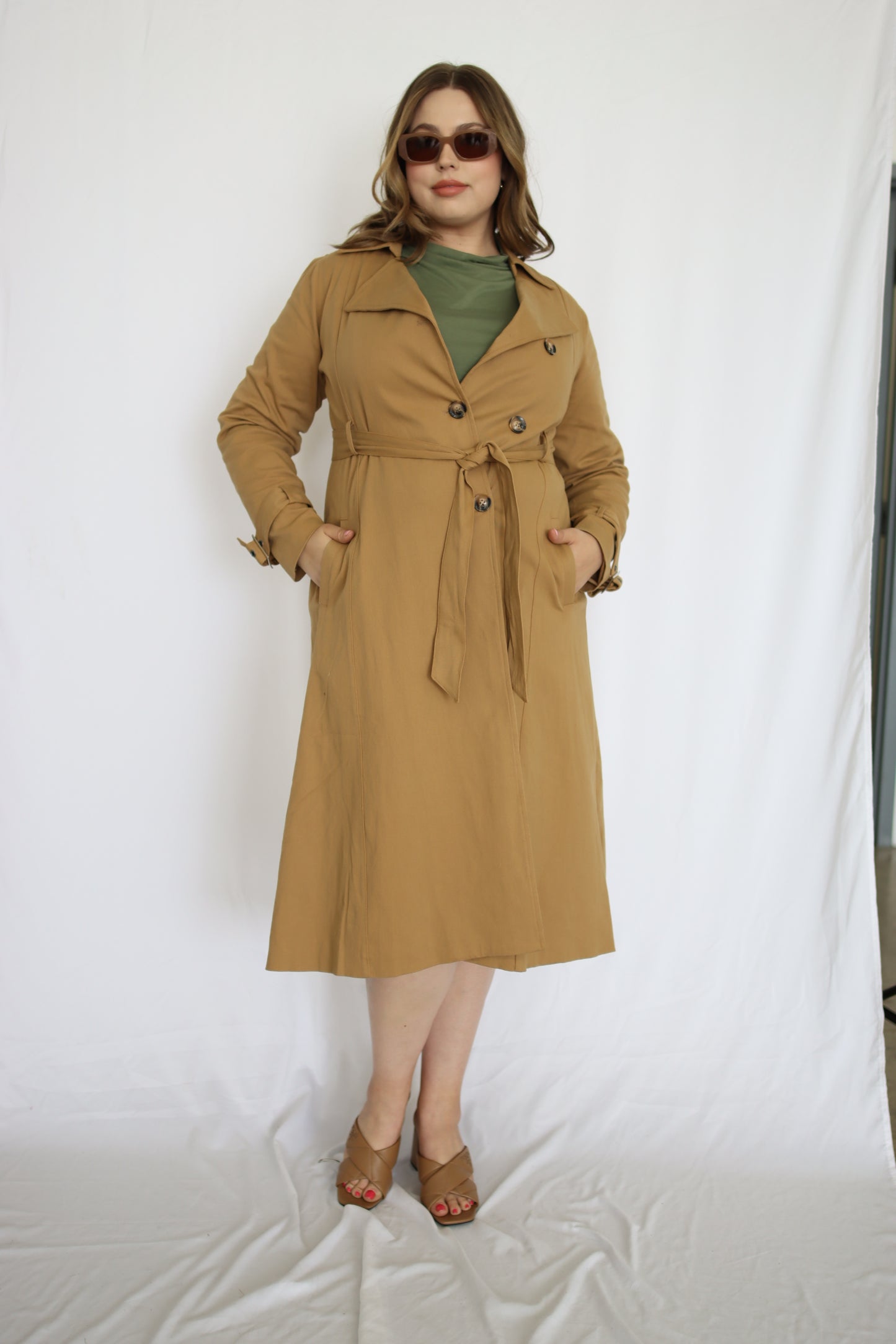 Belted Trench Coat