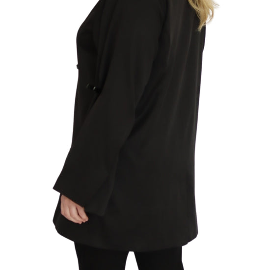 Hourglass Button Front Blazer - THOROUGH WARDROBE