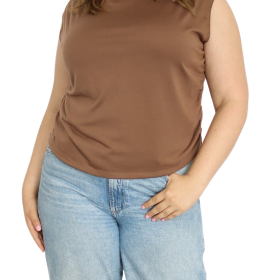 Mock Neck Knit Top - THOROUGH WARDROBE