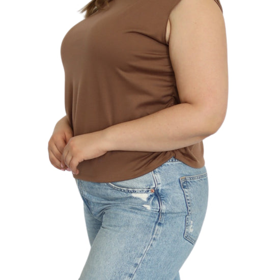 Mock Neck Knit Top - THOROUGH WARDROBE