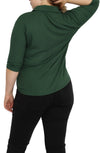Rib Knit Polo Top - THOROUGH WARDROBE