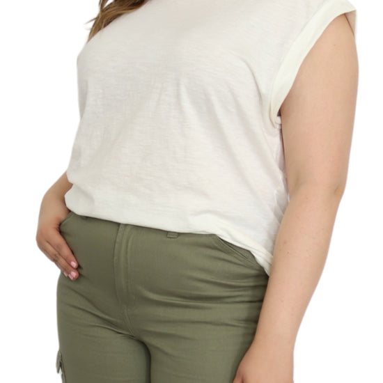 Scoop Neck Knit Muscle Top - THOROUGH WARDROBE