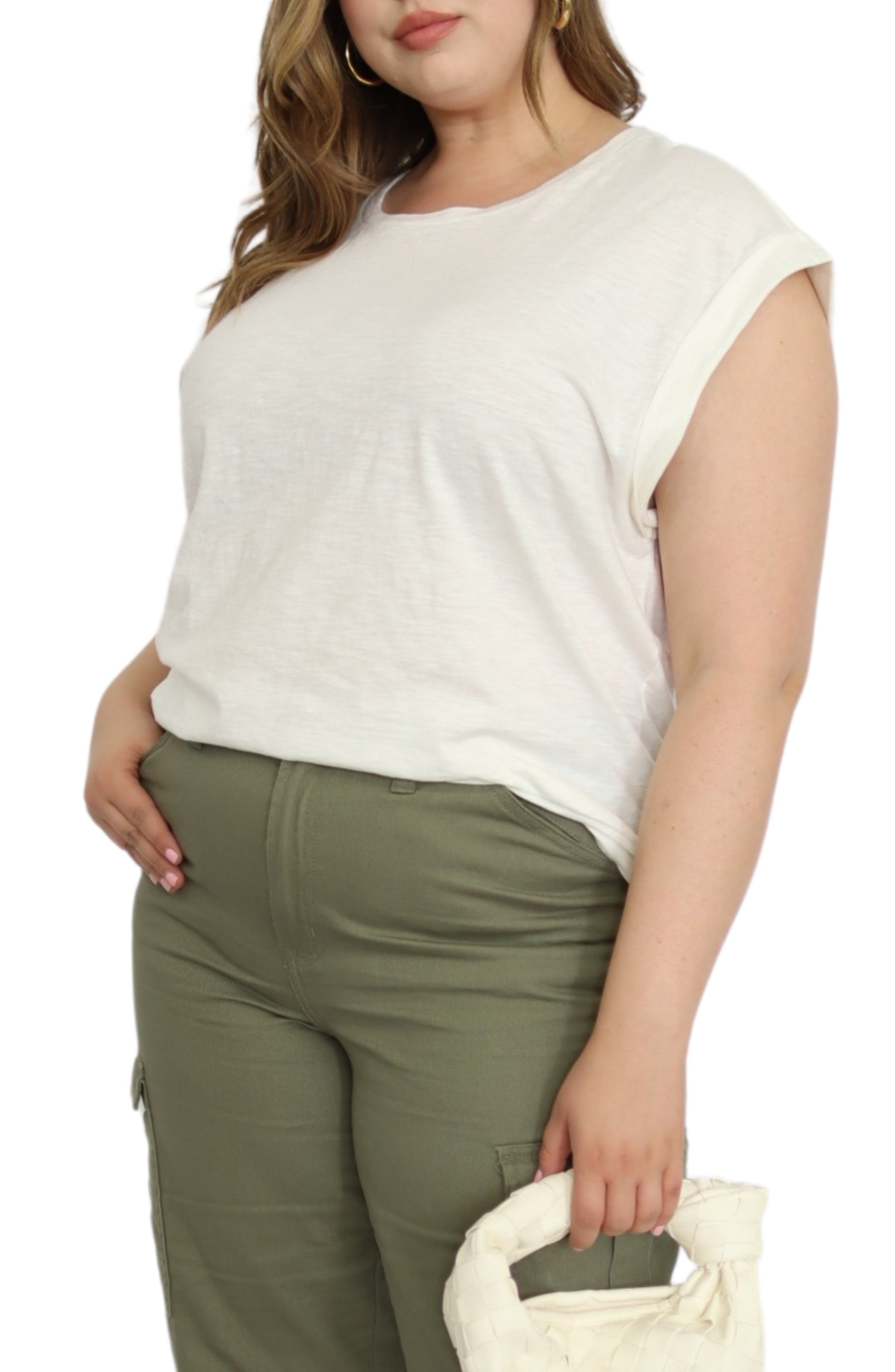 Scoop Neck Knit Muscle Top - THOROUGH WARDROBE