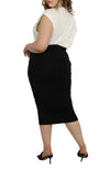 High Waist Knit Midi Skirt - THOROUGH WARDROBE