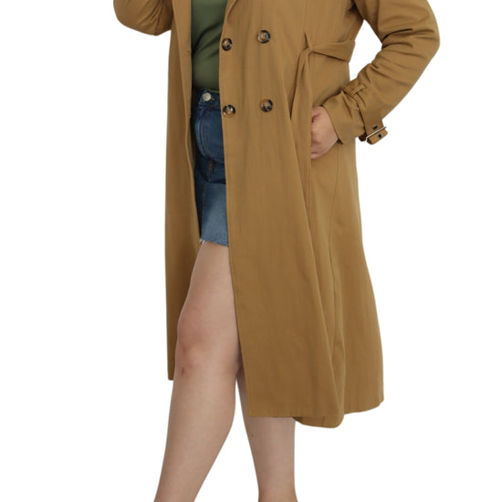 Belted Trench Coat - THOROUGH WARDROBE