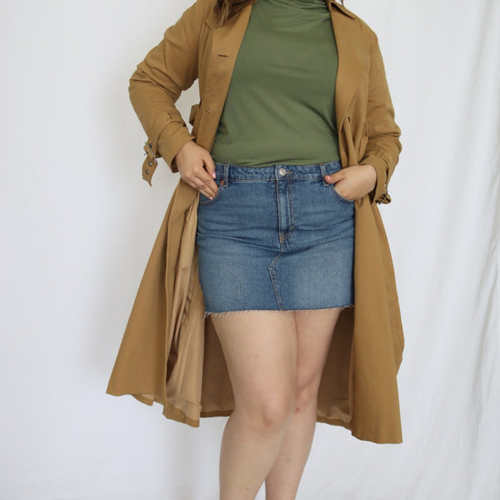 Belted Trench Coat - THOROUGH WARDROBE